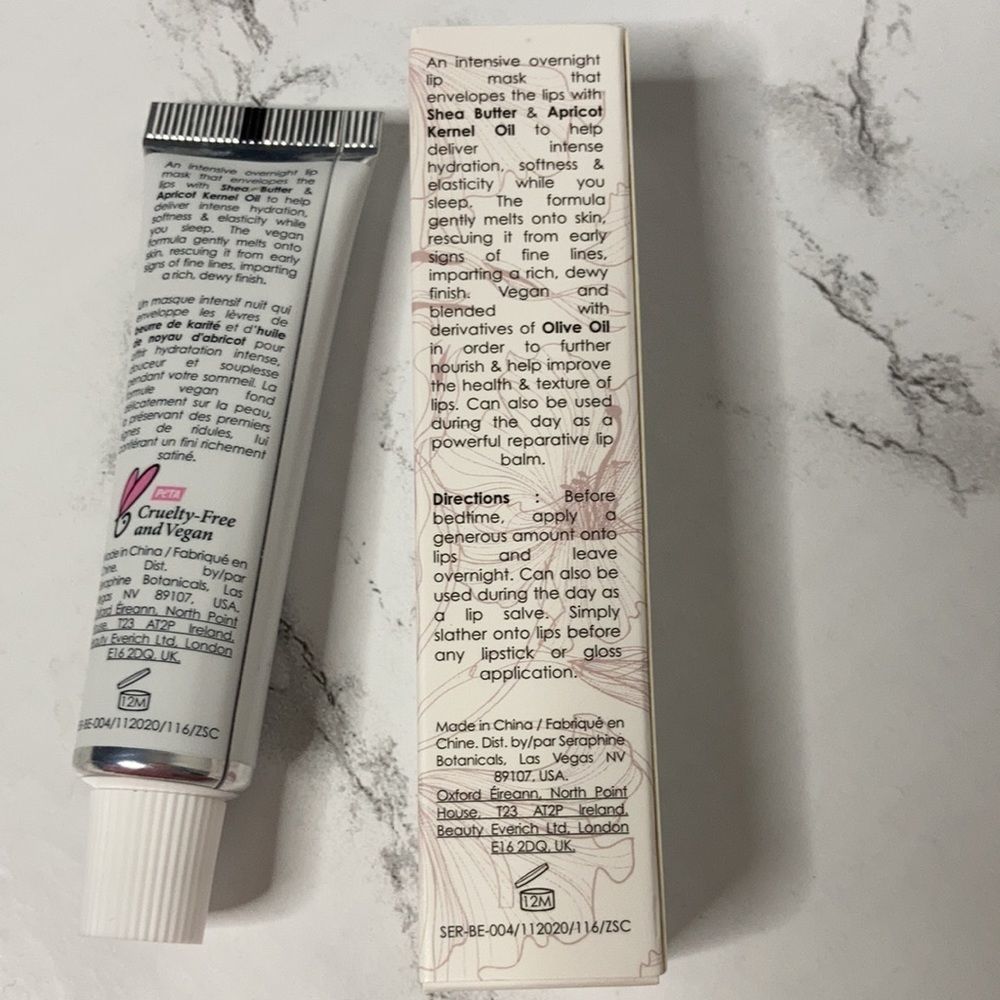 Seraphine botanicals fruit butter lip mask pink - Picture 6 of 9